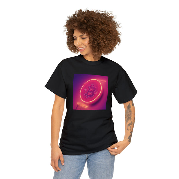 Bitcoin Pink Neon Tee