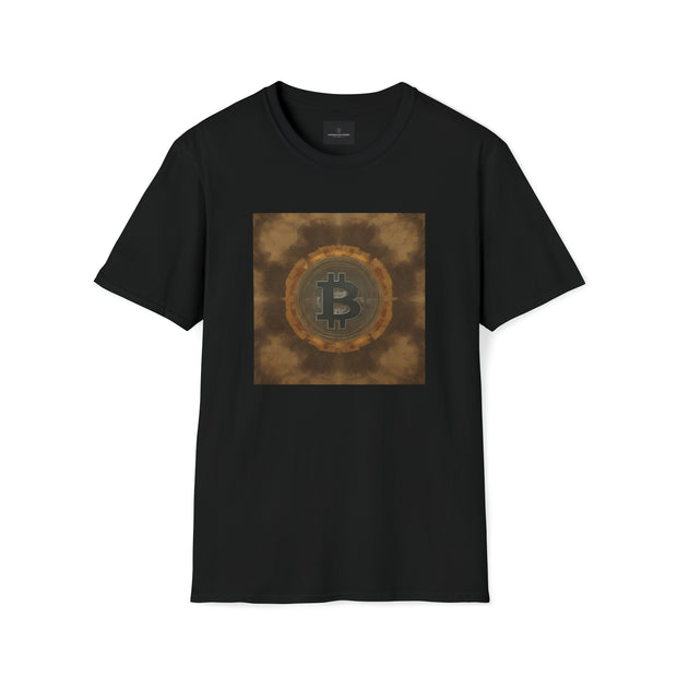 Chocolate Bitcoin Unisex Softstyle T-Shirt
