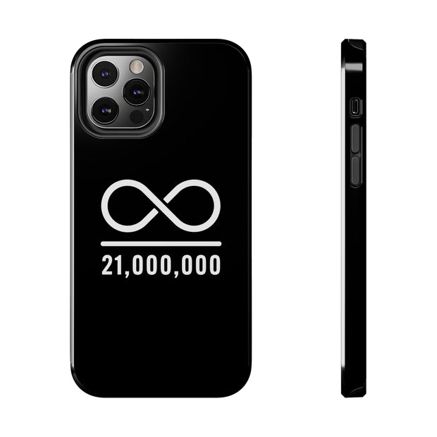 Infinity Over 21 Million iPhone Case