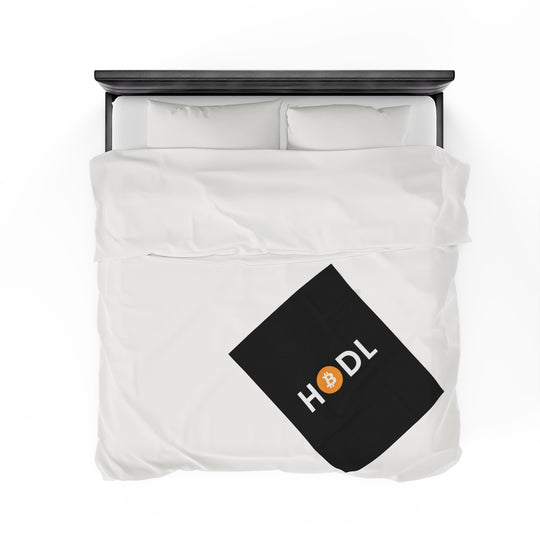 Hodl Cozy Plush Blanket