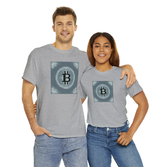 Bitcoin in Blue Tee