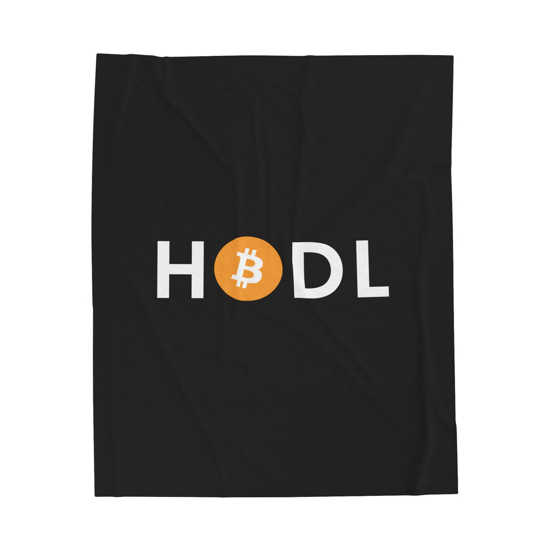 Hodl Cozy Plush Blanket