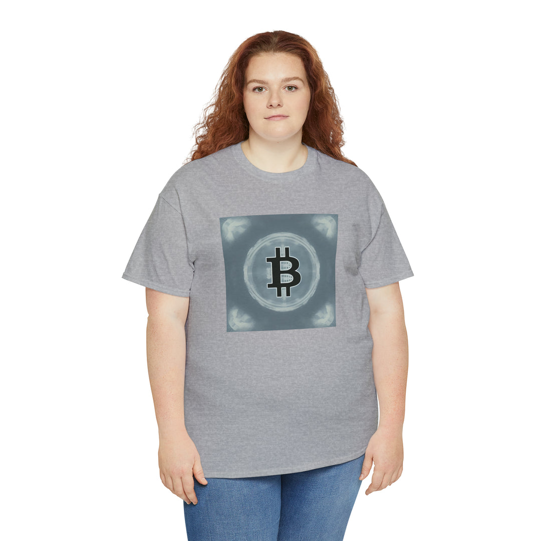 Bitcoin in Blue Tee