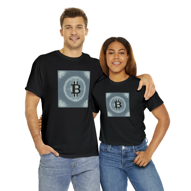 Bitcoin in Blue Tee