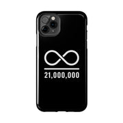 Infinity Over 21 Million iPhone Case