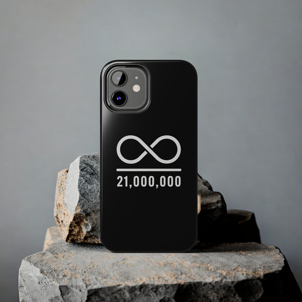 Infinity Over 21 Million iPhone Case